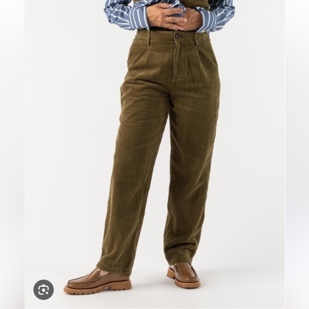 Alex Mill Olive Corduroy pants